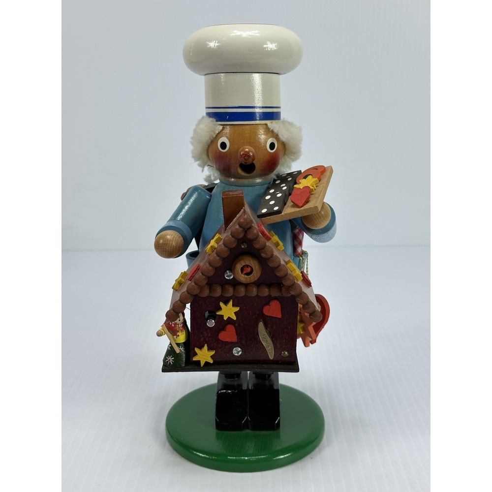 Vintage‎ Steinbach Smoker The Gingerbread Baker Reuge Music Box Heirloom Working